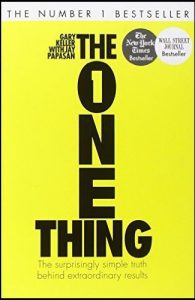The one thing - book review