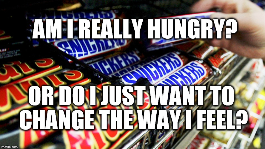 how to give up sugar - am i hungry or do i just want to change the way i feel
