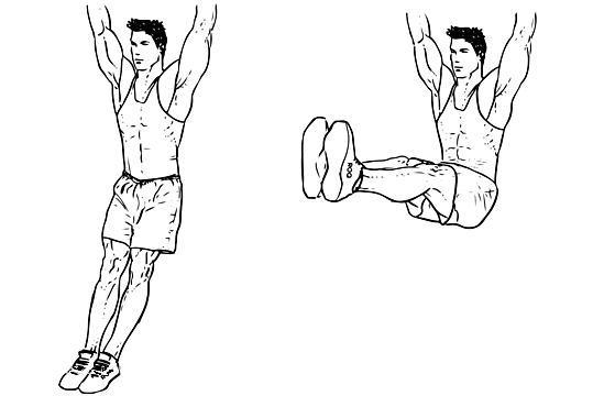Hanging Leg Raise core exercise