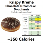 krispy kreme maple donut calories