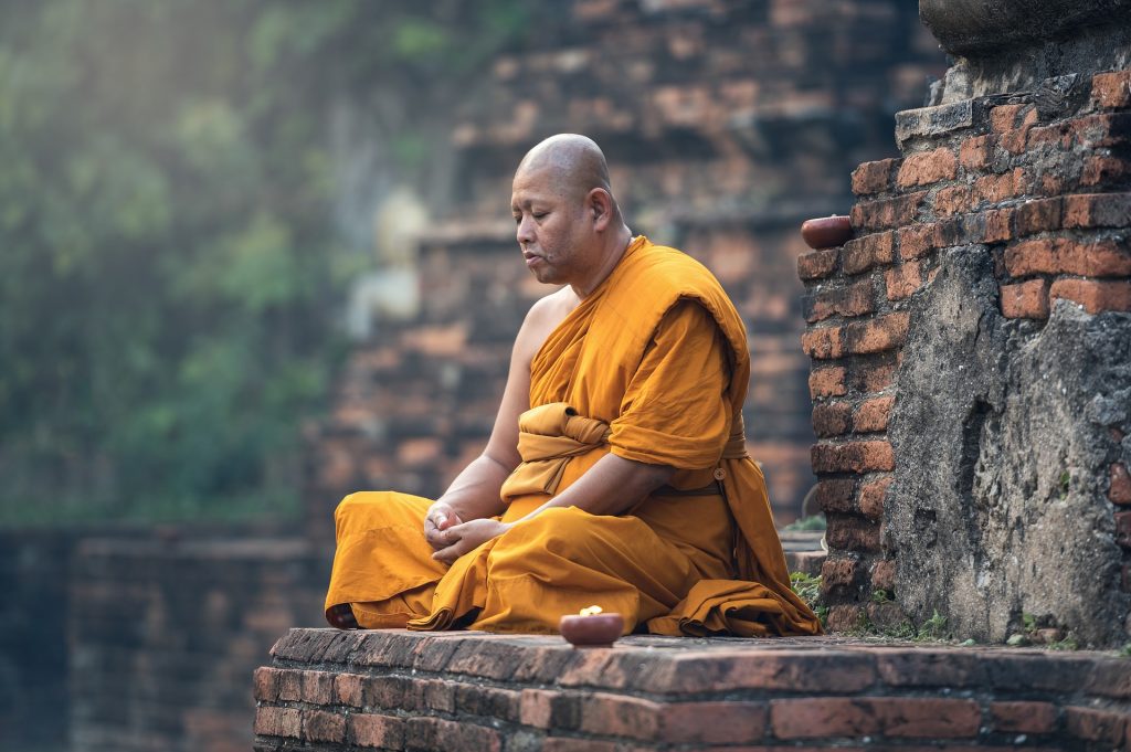 meditation monk