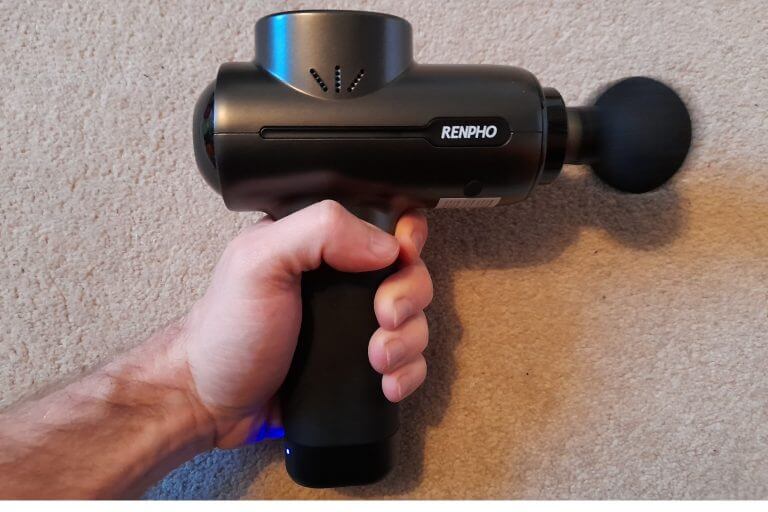 how to use a massage gun